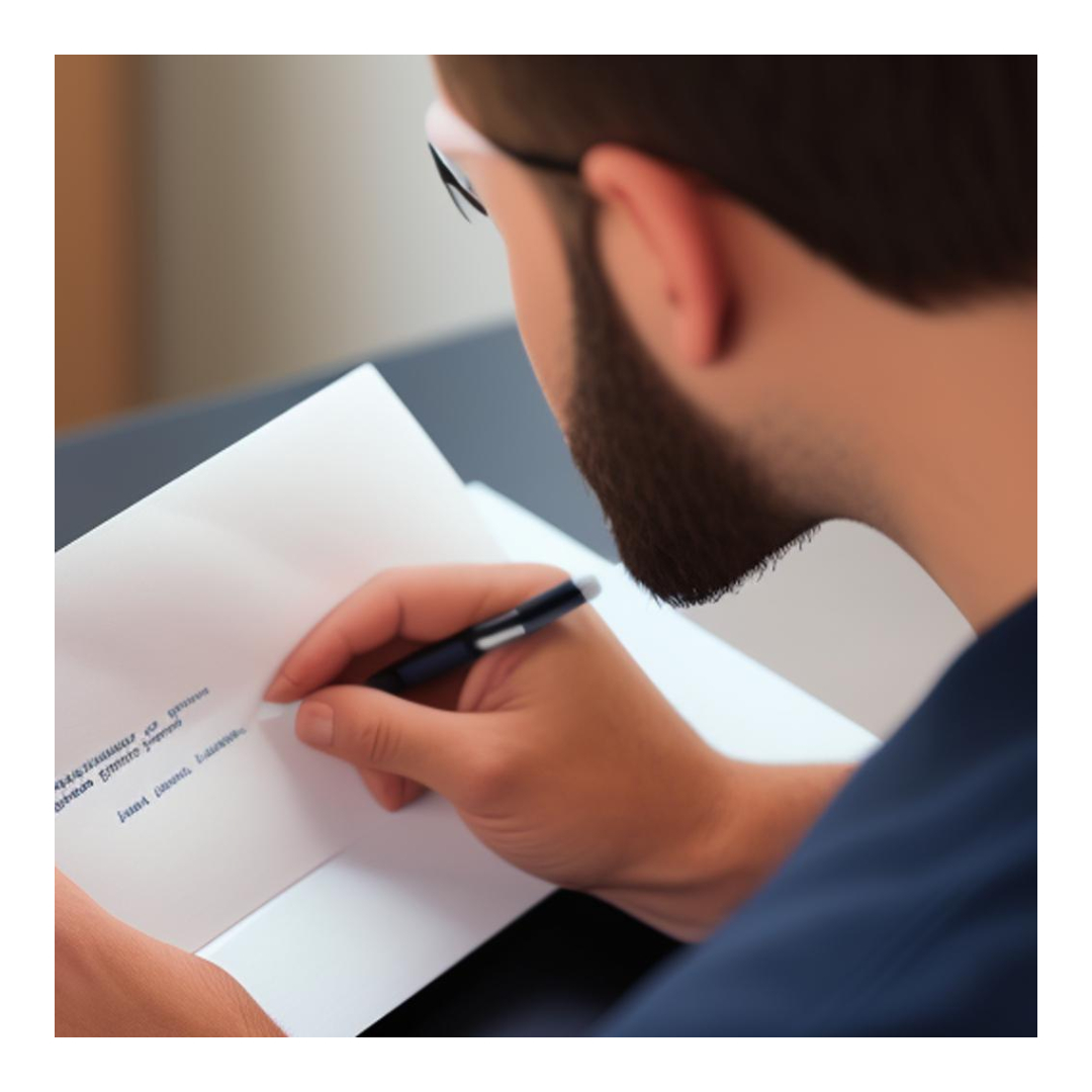 How to Write an Address on an Envelope — Example